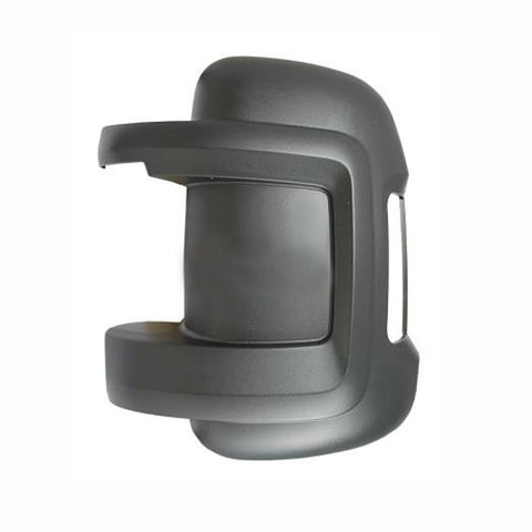 Calotta nera sinistra per specchi a braccio corto, PEUGEOT BOXER dal 01/2006 al 11/2014