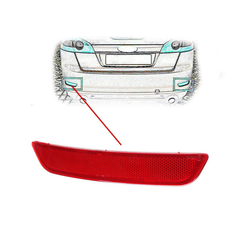 Catadiottro sinistro paraurti posteriore, FORD MONDEO dal 03/2007 al 08/2010