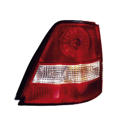 Fanale posteriore destro bianco rosso, CON QUATTRO FORI LAMPADE, KIA SORENTO dal 01/2002 al 05/2006