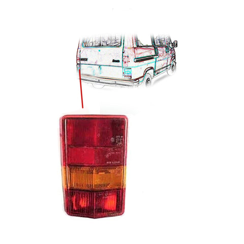 Fanale posteriore sinistro completo di portalampada, FIAT DUCATO dal 05/1990 al 12/1993