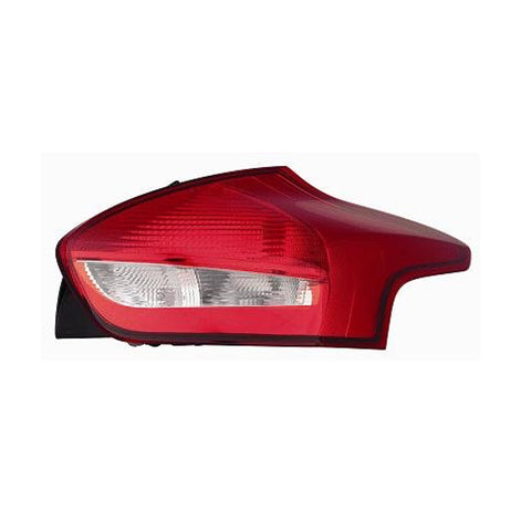 Fanale posteriore sinistro bianco/rosso, MODELLO 5 PORTE, FORD FOCUS dal 09/2014 al 12/2017