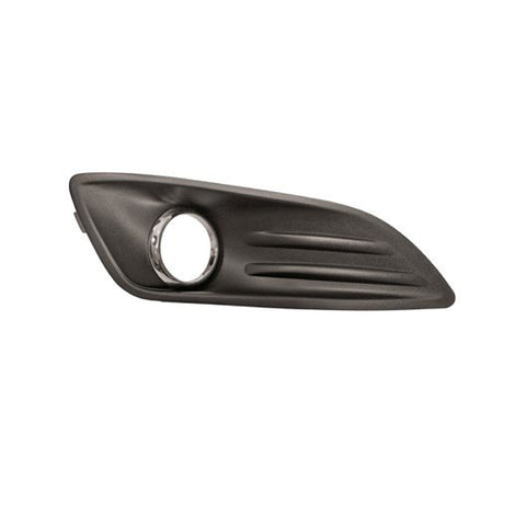 Griglia destra con sede fendinebbia con cornice cromata, FORD FIESTA dal 01/2013 al 12/2016