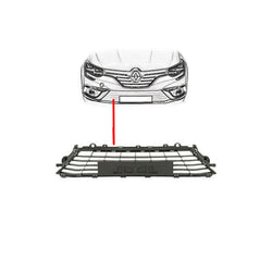 Griglia centrale paraurti anteriore, compatibile con RENAULT MEGANE dal 11/2015