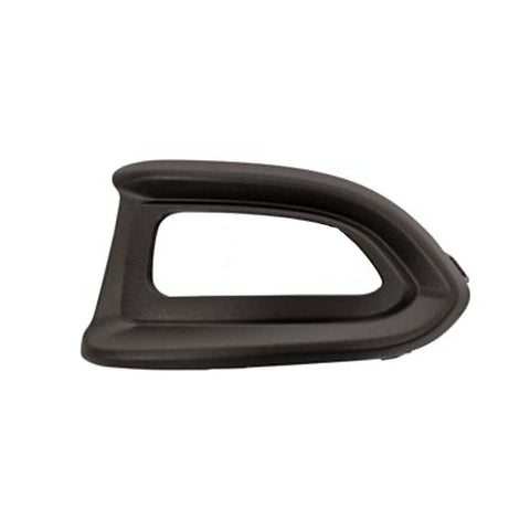 Griglia sinistra paraurti anteriore, goffrata nera con sede fendinebbia, FIAT 500X dal 07/2015