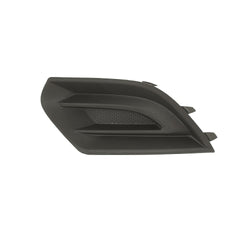 Griglia sinistra paraurti goffrata nera, compatibile con OPEL CORSA dal 01/2014