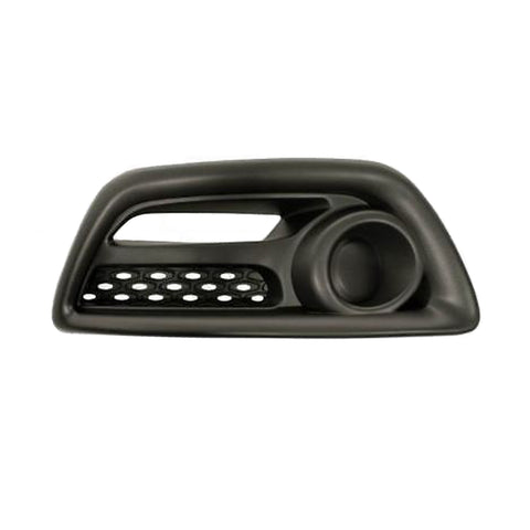 Griglia destra paraurti goffrata nera senza sede fendinebbia, RENAULT CAPTUR dal 01/2013 al 02/2017