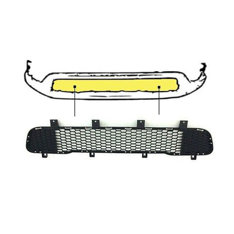 Griglia centrale paraurti anteriore inferiore, JEEP COMPASS dal 01/2017