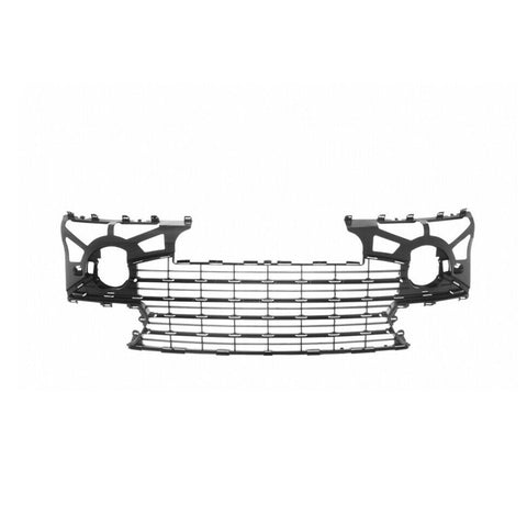 Griglia centrale paraurti anteriore nera con fori modanature, PEUGEOT 307 dal 09/2005