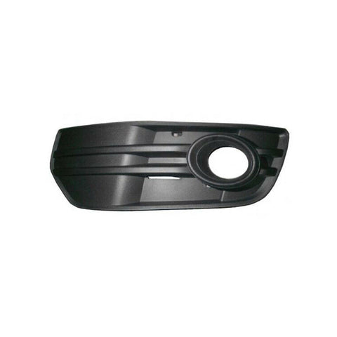Griglia sinistra goffrata nera con sede fendinebbia, AUDI Q5 dal 11/2008 al 08/2013