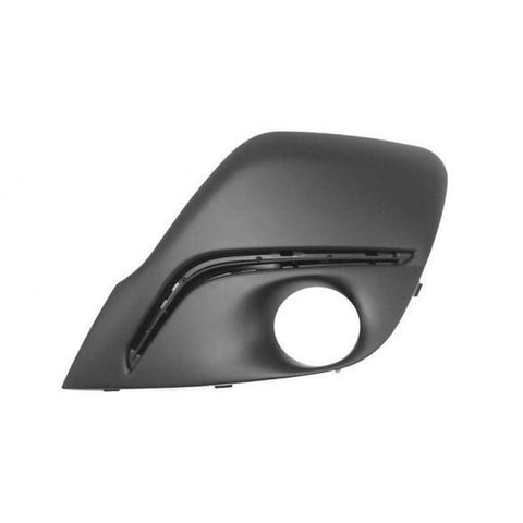 Griglia sinistra nera con sede fendi senza luce diurna led, PEUGEOT 107 dal 02/2012 al 04/2014