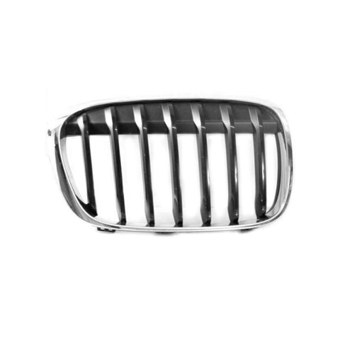 Griglia radiatore destra cromata nera, BMW X1 dal 07/2015