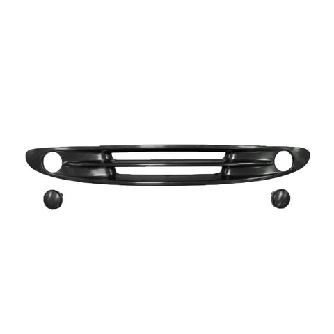 Griglia radiatore anteriore nera liscia, MERCEDES SMART FORTWO dal 05/2002 al 02/2007