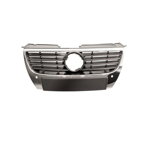 Griglia radiatore con modanature nere e fori sensori, VOLKSWAGEN PASSAT dal 04/2005 al 09/2010