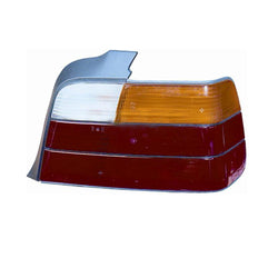 Fanale posteriore destro senza portalampada arancio/rosso, compatibile con BMW 3 SERIE dal 12/1990 al 04/1998
