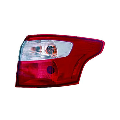 Gruppo ottico posteriore dx bianco/rosso modello station wagon, FORD FOCUS dal 03/2011 al 08/2014