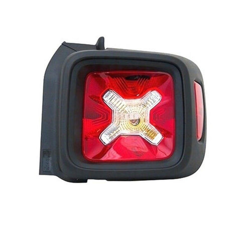 Fanale posteriore destro senza porta lampada, CORNICE NERA, JEEP RENEGADE dal 01/2014 al 04/2018