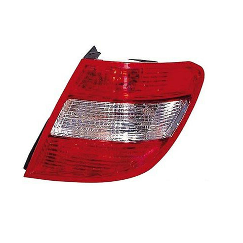 Fanale post. dx senza porta lampada rosso/bianco, MERCEDES C CLASSE dal 06/2007 al 08/2010
