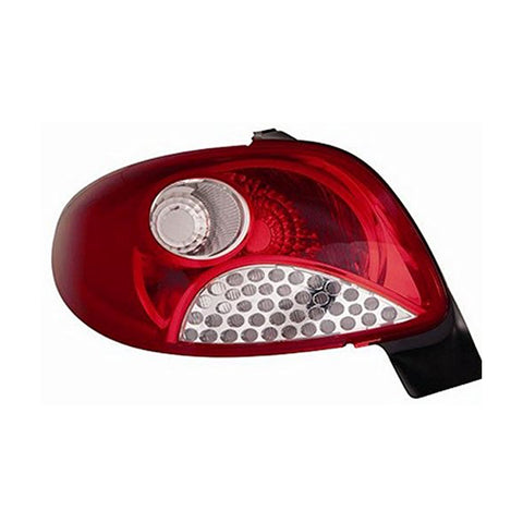 Gruppo ottico posteriore destro bianco/rosso, MODELLO VISTEON, PEUGEOT 206 PLUS dal 08/2009