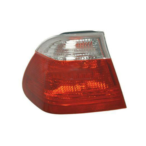 Fanale post. sx esterno senza portalampada 4 porte bianco/rosso, BMW 3SERIE dal 05/1998 al 08/2001