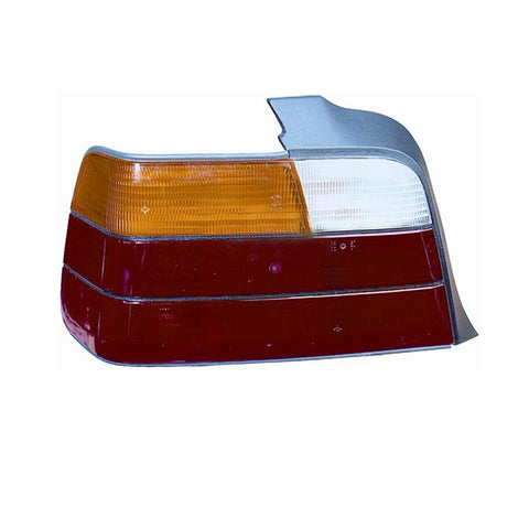 Fanale posteriore sinistro senza portalampada arancio/rosso, BMW 3 SERIE dal 12/1990 al 04/1998