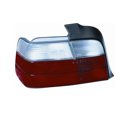 Fanale posteriore sinistro senza portalampada bianco/rosso, BMW 3 SERIE dal 12/1990 al 04/1998