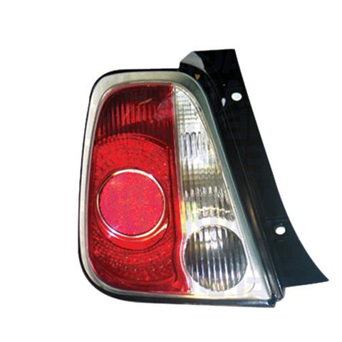 Fanale posteriore sinistro senza portalampada, FIAT 500 dal 07/2007 al 06/2015