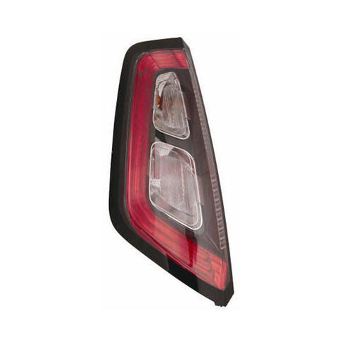 Gruppo ottico posteriore sinistro a led con bordo interno rosso, FIAT PUNTO EVO dal 10/2009
