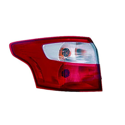 Gruppo ottico posteriore sx bianco/rosso modello station wagon, FORD FOCUS dal 03/2011 al 08/2014