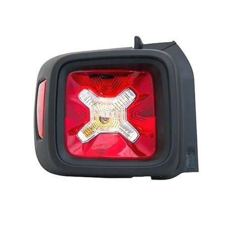 Fanale posteriore sinistro senza porta lampada, CORNICE NERA, JEEP RENEGADE dal 01/2014 al 04/2018