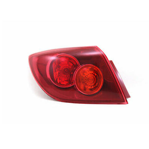 Gruppo ottico posteriore sinistro esterno rosso, MAZDA 3 dal 10/2003 al 12/2008