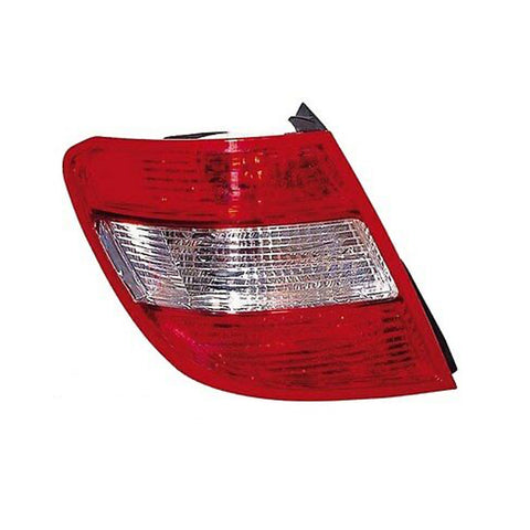 Fanale posteriore sx senza porta lampada rosso/bianco, MERCEDES C CLASSE dal 06/2007 al 08/2010