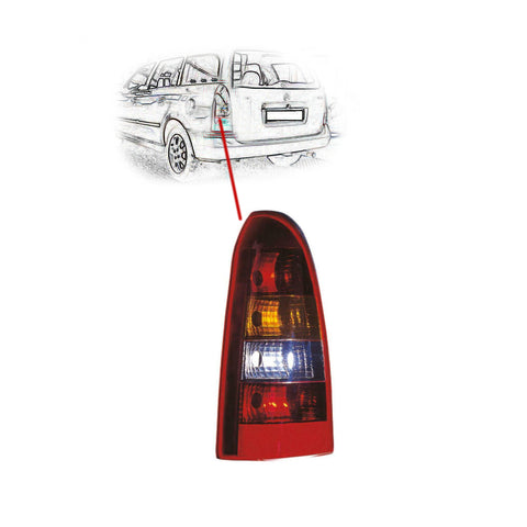 Gruppo ottico posteriore sinistro fume station wagon, OPEL ASTRA dal 2001 al 12/2003