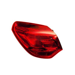 Fanale posteriore sinistro esterno senza portalampada rosso modello 5 porte, compatibile con OPEL ASTRA dal 12/2009 al 12/2011