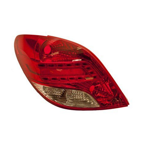 Fanale posteriore sinistro senza portalampada con led, PEUGEOT 207 dal 06/2009 al 01/2012