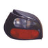 Gruppo ottico posteriore sinistro fume' rosso, compatibile con RENAULT MEGANE dal 01/1996 al 06/1999