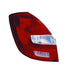 Gruppo ottico posteriore sinistro senza portalampada mod.sw/5p, compatibile con SKODA FABIA dal 01/2007 al 03/2010