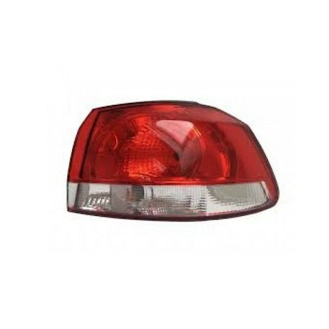 Fanale post.sx esterno rosso/bianco senza portalampada(versione valeo),VW GOLF dal 9/2008 al 11/2012