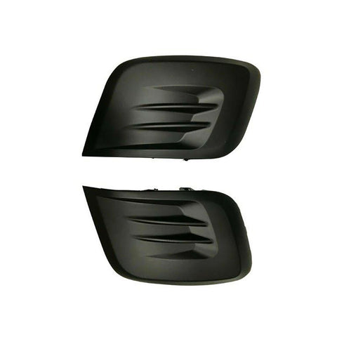 Kit griglie paraurti anteriore nera (destra+sinistra), CITROEN BERLINGO dal 05/2015 al 10/2018