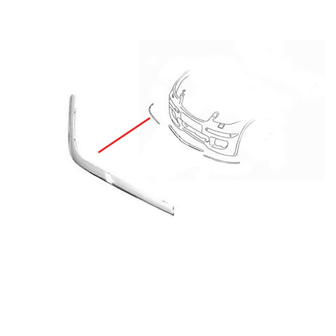 Modanatura destra cromata paraurti anteriore, MERCEDES C CLASSE dal 06/1993 al 06/1997