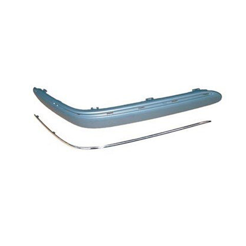 Modanatura destra con primer con profilo paraurti anteriore MERCEDES C CLASSE dal 09/2004 al 12/2007