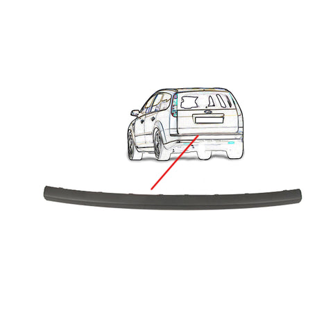 Modanatura centrale paraurti posteriore, FORD FOCUS dal 01/2005 al 07/2007 Modello STATION WAGON