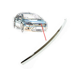 Modanatura cofano anteriore cromata, compatibile con FORD FOCUS dal 08/2007 al 02/2011