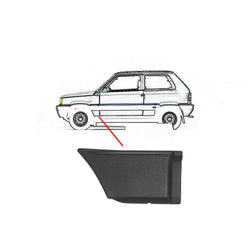 Modanatura parafango anteriore sinistra, compatibile con FIAT PANDA dal 01/1986 al 07/2003