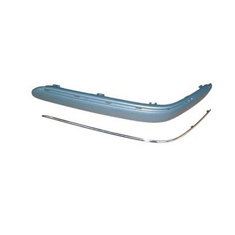 Modanatura sx con primer con profilo paraurti anteriore, MERCEDES C CLASSE dal 09/2004 al 12/2007