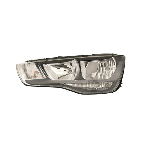 Proiettore destro con motore elettrico parabola nera, AUDI A1 dal 08/2010 al 12/2013