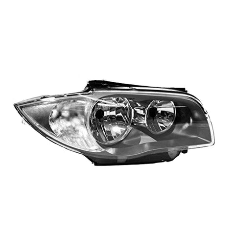 Proiettore destro h7+h7 elettrico senza motore scuro/grigio, BMW 1 SERIE dal 05/2009 al 01/2011