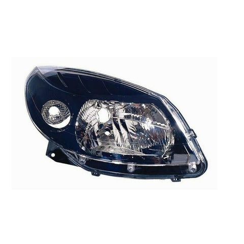 Proiettore dx h4 predisposto per regolazione elettrica, DACIA SANDERO STEPWAY dal 01/2009 al 12/2012