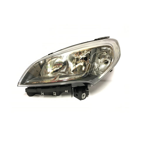 Proiettore destro h7 h7 con motore elettrico con bordo cromato, FIAT DOBLO' dal 2018