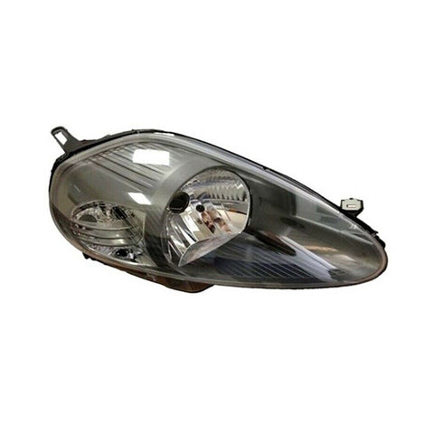 Proiettore destro h4 elettrico grigio/scuro con motore FIAT GRANDE PUNTO dal 09/2005 al 09/2008