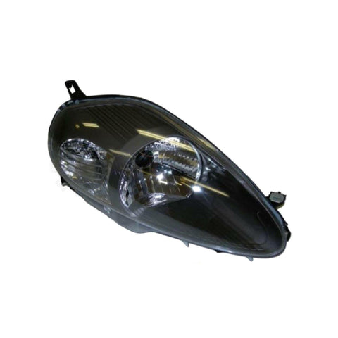 Proiettore destro h4 elettrico grigio/scuro con motore, FIAT GRANDE PUNTO dal 09/2008